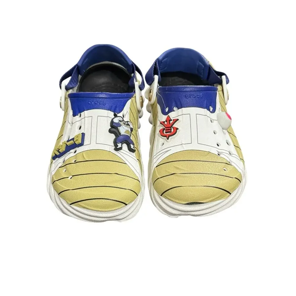 NWT! Crocs Vegeta Echo Clog Dragon Ball Z Anime Graphic Shoes - Big Kids J6